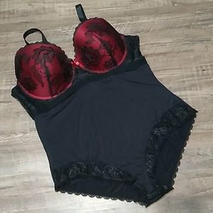 Daisy Fuentes teddy lingerie bodysuit